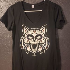 Dia De Los Gatos UA tee